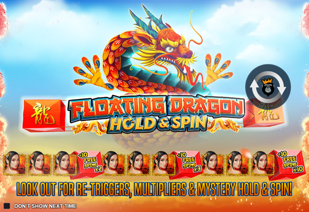 floating dargon hold and spin slot