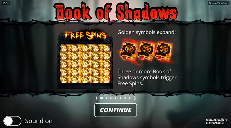 Book of Shadows Slot