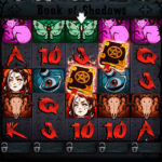 Book of Shadows Slot Main Screen