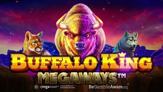 buffalo king megaways intro screen