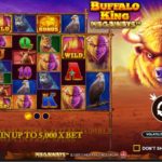 Buffalo King Megaways Slot Intro Screen