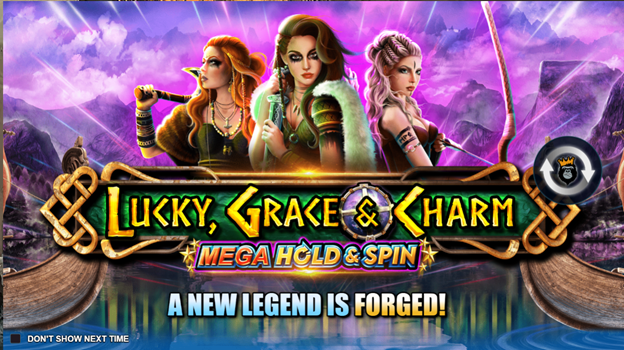 Lucky Grace and Charm Mega Hold and Spin