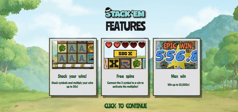 Stack'em Slot Features